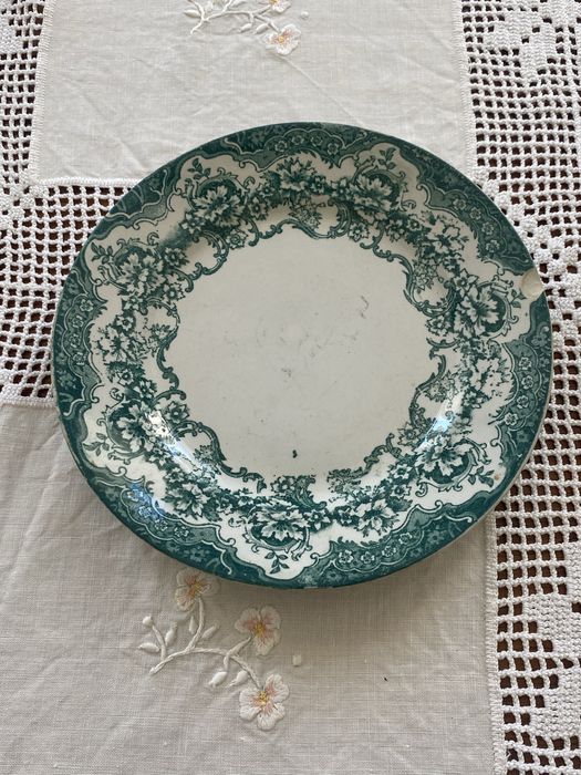 Prato ceramica antigo