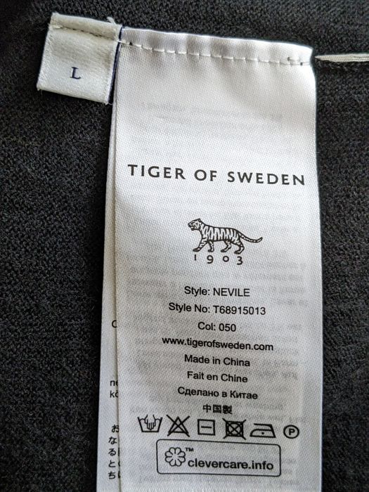 Гольф водолазка Tiger of Sweden, 100%меринос, шведський преміум-бренд