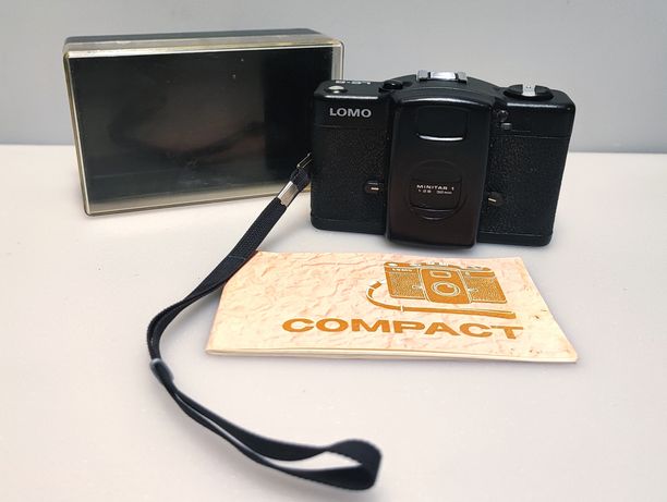 Stary radziecki aparat analogowy Lomo LC-A (Łomo ŁK-A) lata 80