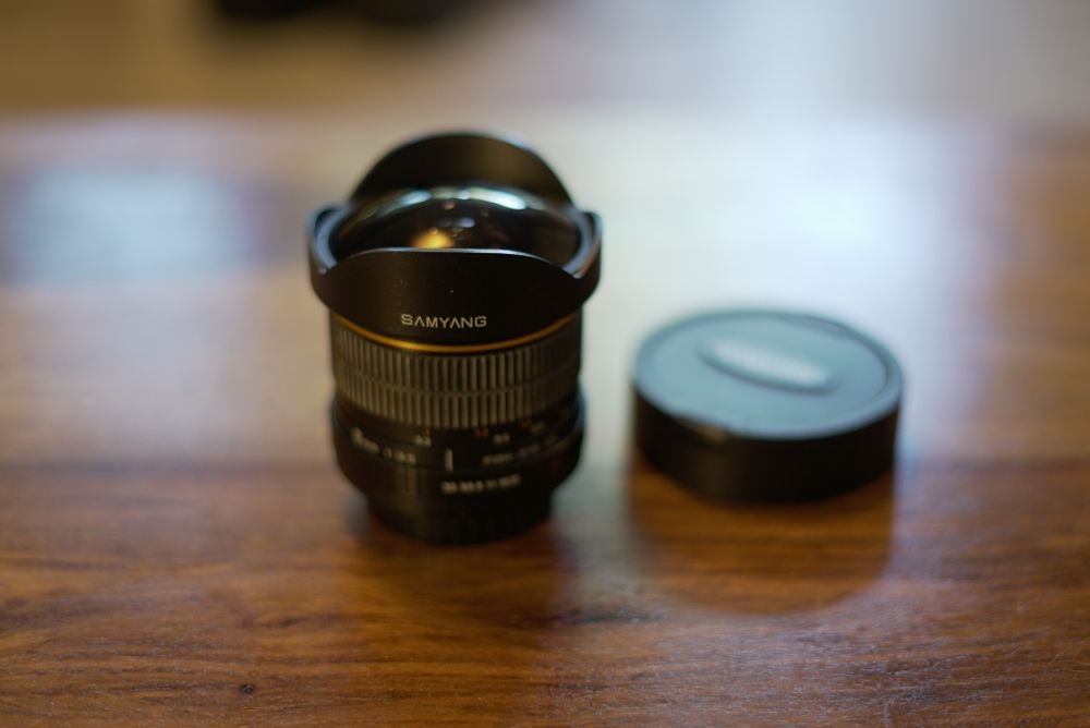 Samyang 8mm f3.5 Fish Eye CS Sony A