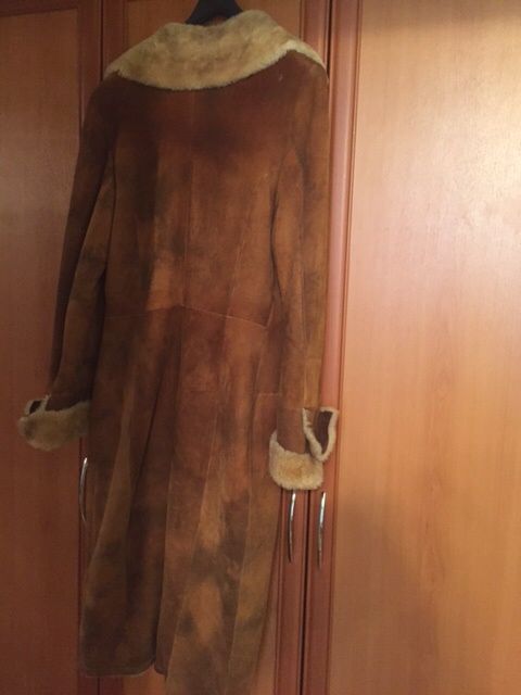 Дубленка натуральная женская, р 42-44