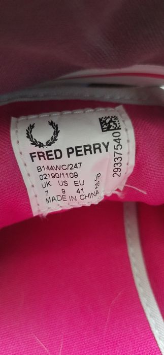Кеди fred perry 41 розмір 26 см.