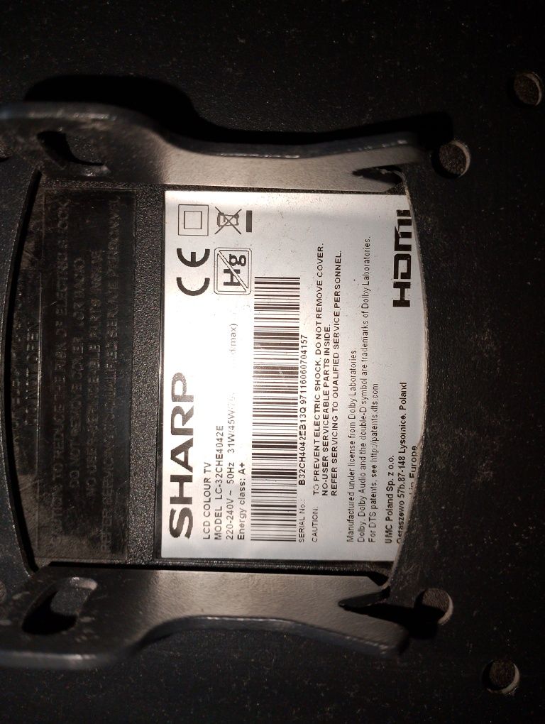 Telewizor sharp TV 32'