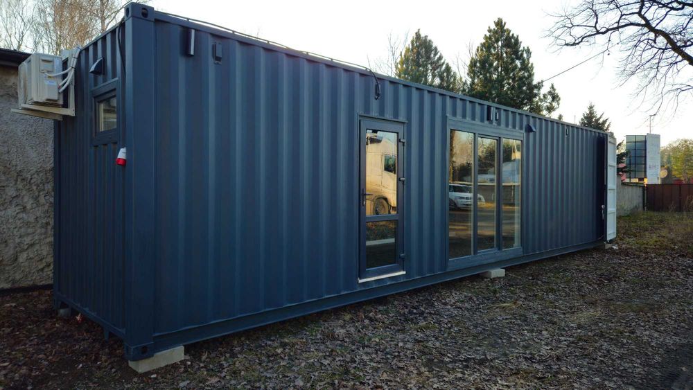 Całoroczny dom kontenerowy modułowy kontener GOTOWY DO MIESZKANIA