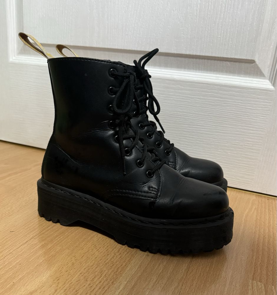 Dr Martens Jadon II Vegan веган ботинки оригинал steel берцы чоботи