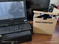 Vendo PC táctil + caixa registadora + impressora talões