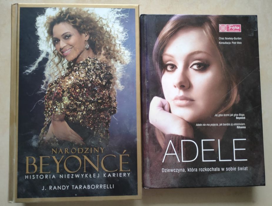 Pakiet książek Narodziny Beyonce oraz Adele