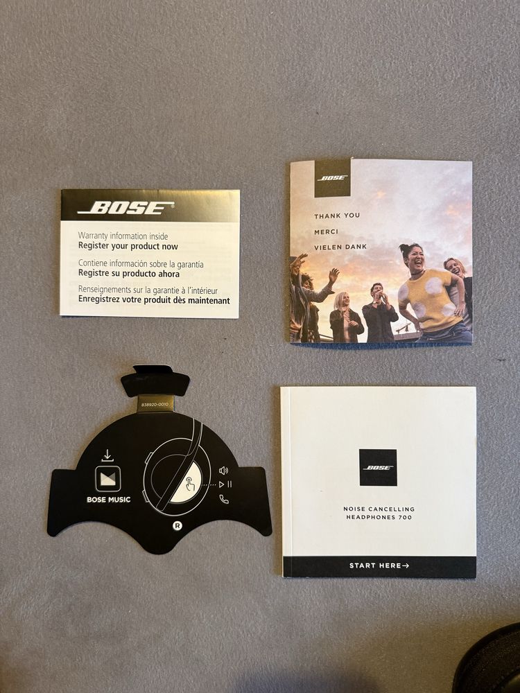 Bose 700 Noise Cancelling Headphones Black