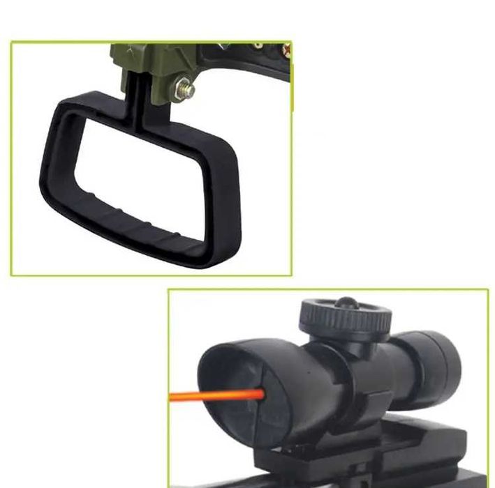 Арбалет дитячий  лазерний приціл стріли на присосках (ZY 1907 А)