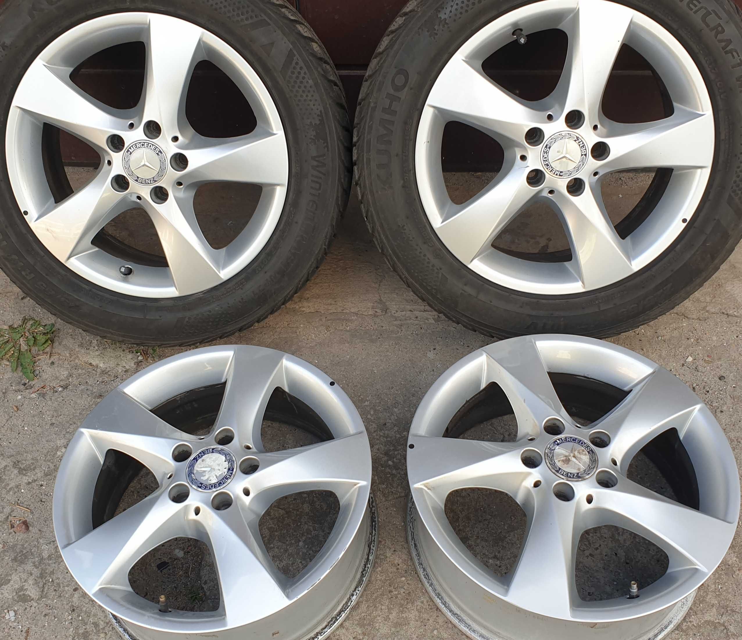 Alufelgi Mercedes 17 5x112 7J ET 51 Felgi Vito Viano V oryginalne