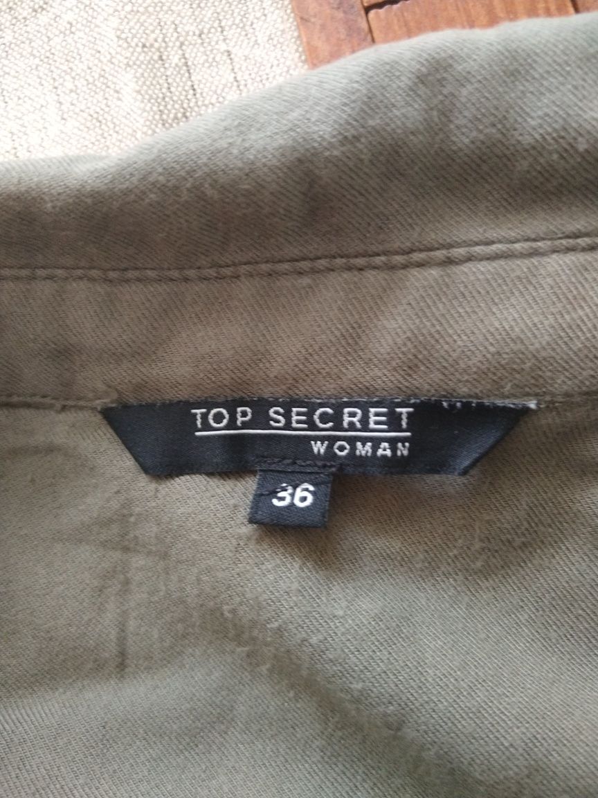 Koszula damska Top Secret 36 khaki