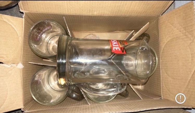 Kufle do piwa TYSKIE  1 L - nowe
