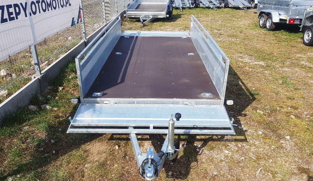 Przyczepka BORO MAJSTER 3m  tandem 750 DMC dostawa cała Polska