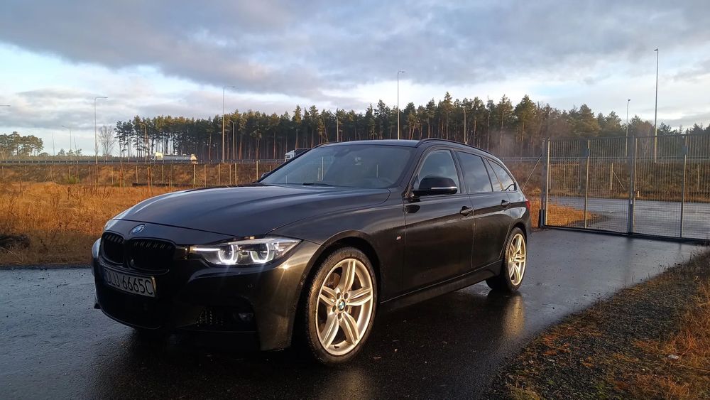 BMW Seria 3 B58 M-Pakiet Shadow Line adaptacyjne LED adaptacyjny tempomat Szwajcar