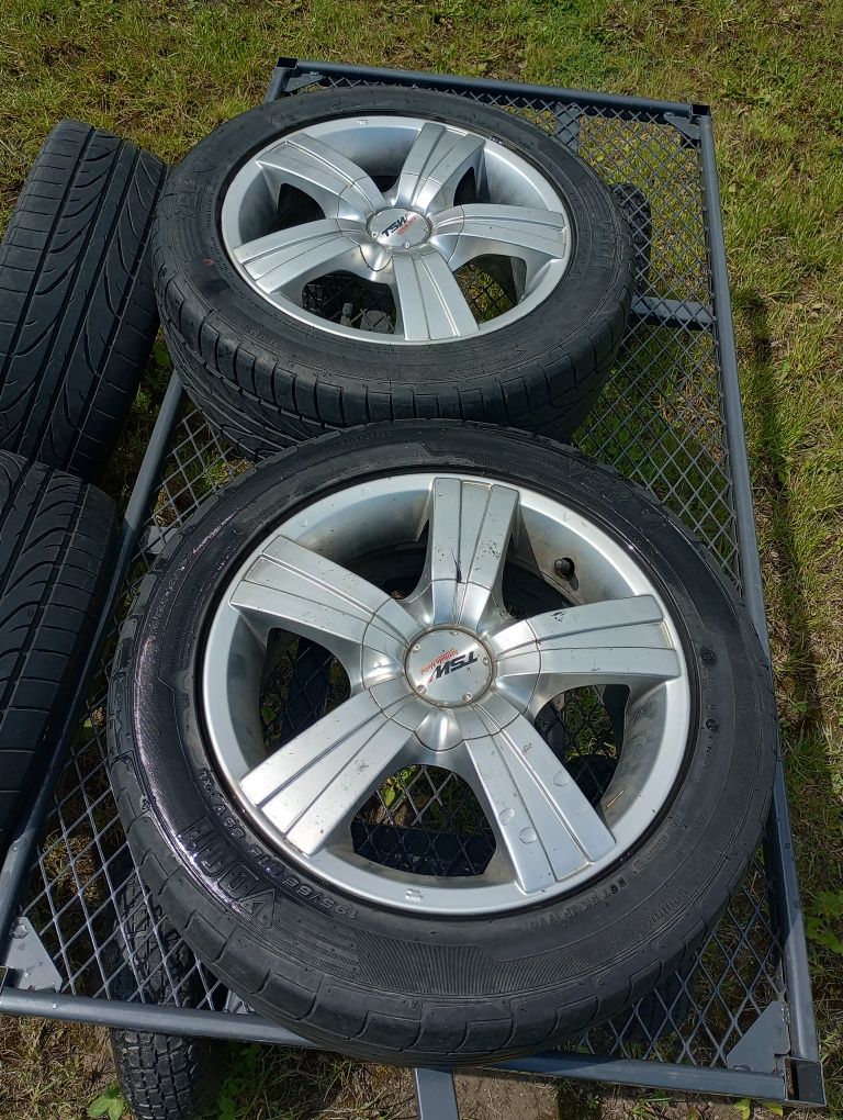 Alufelgi samochodowe r15 TSW 4x114,3 made in italy