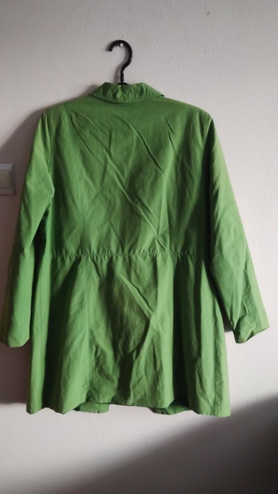 Płaszcz damski zielony rozmiar XL