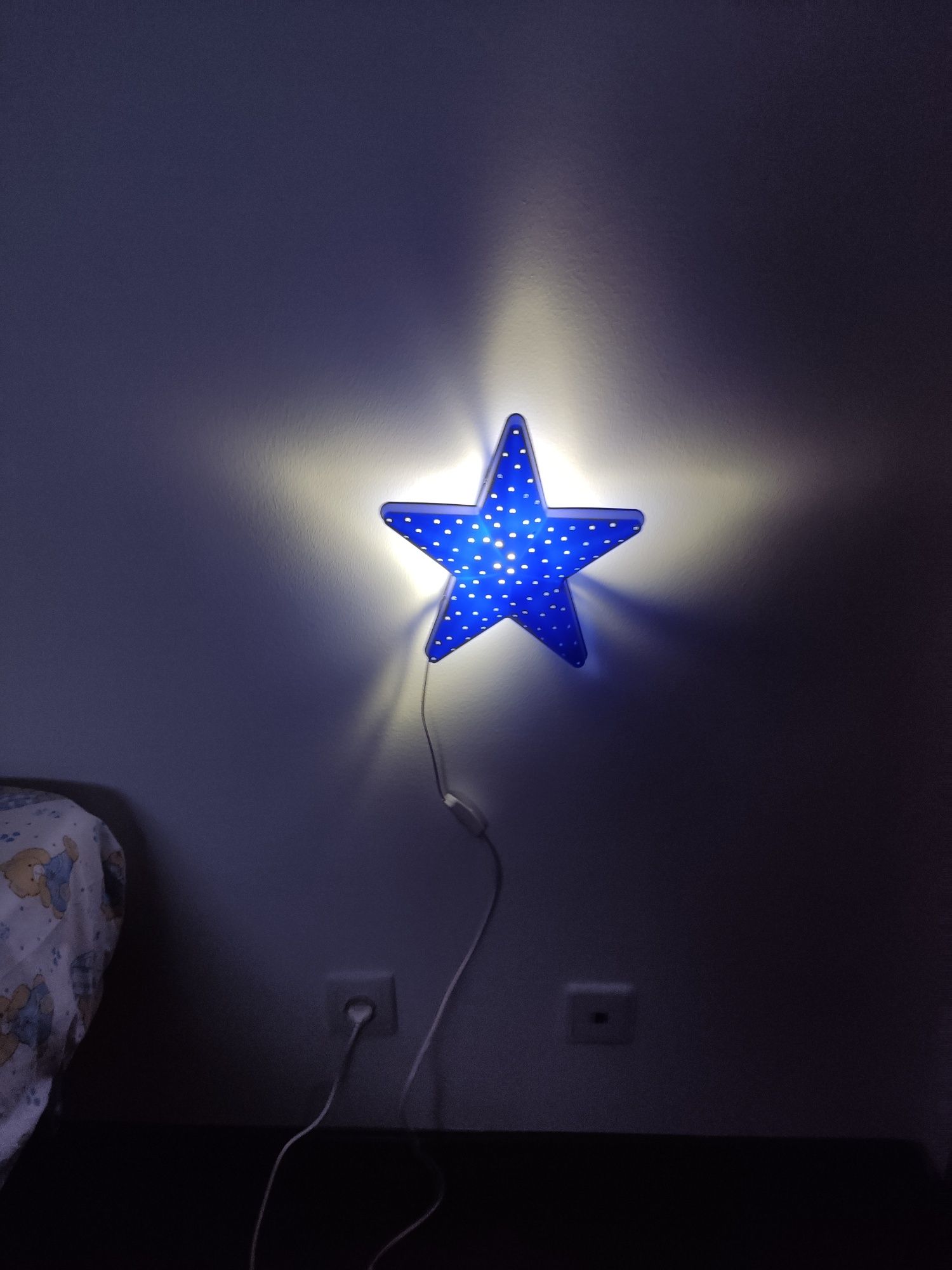 Luz de presença (forma de estrela)