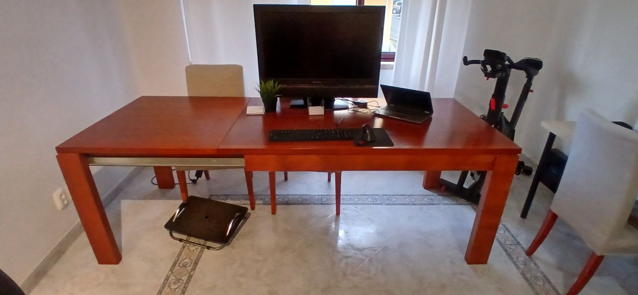 Mesa sala extensivel Dicarmo cerejeira
