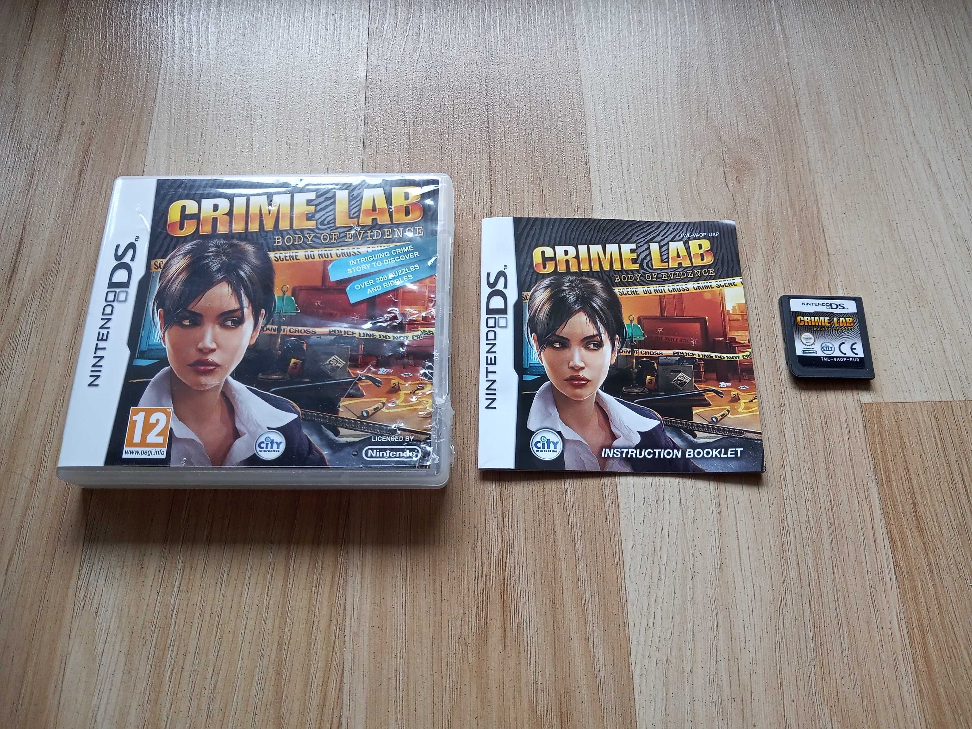 Crime Lab Body of Evidence Nintendo DS