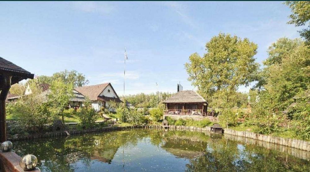 Ресторан на фасаді траси Київ - Бориспіль с. Шасливе