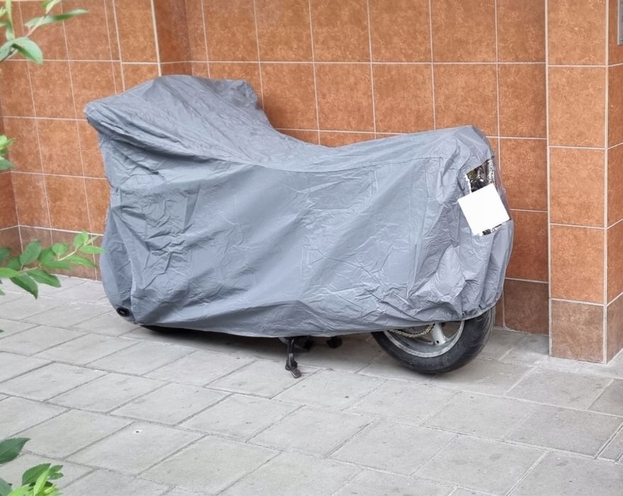 Pokrowiec na motocykl motor Skuter wodoodporny Solidny M-L duży