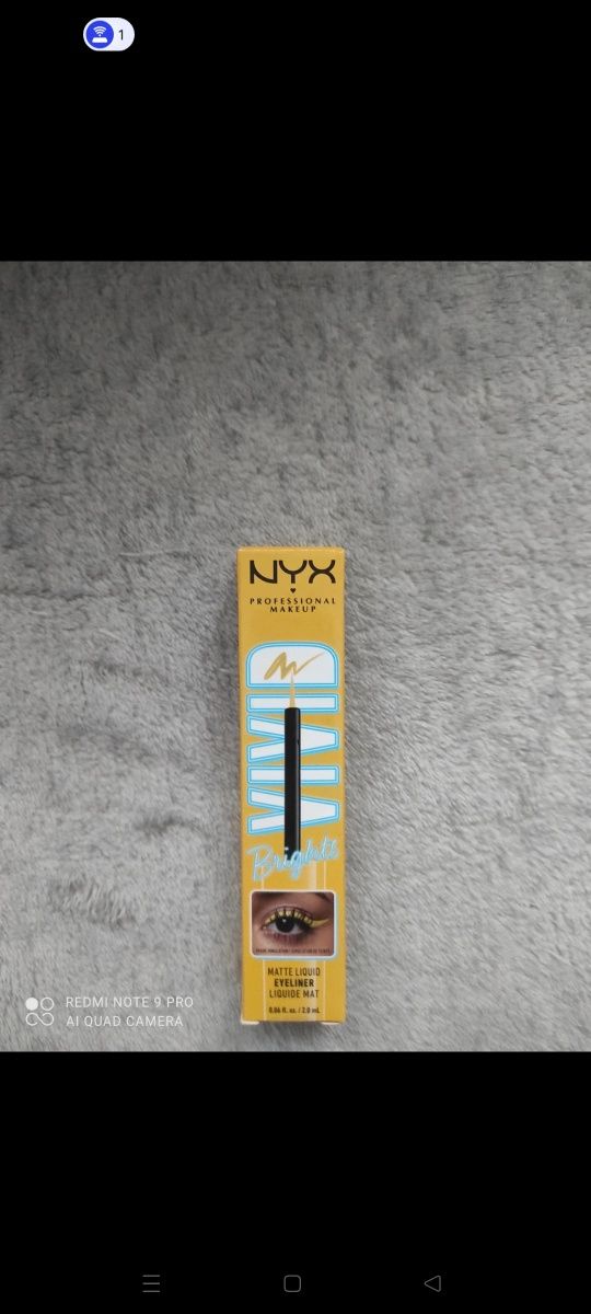 Eyeliner nyx żółty