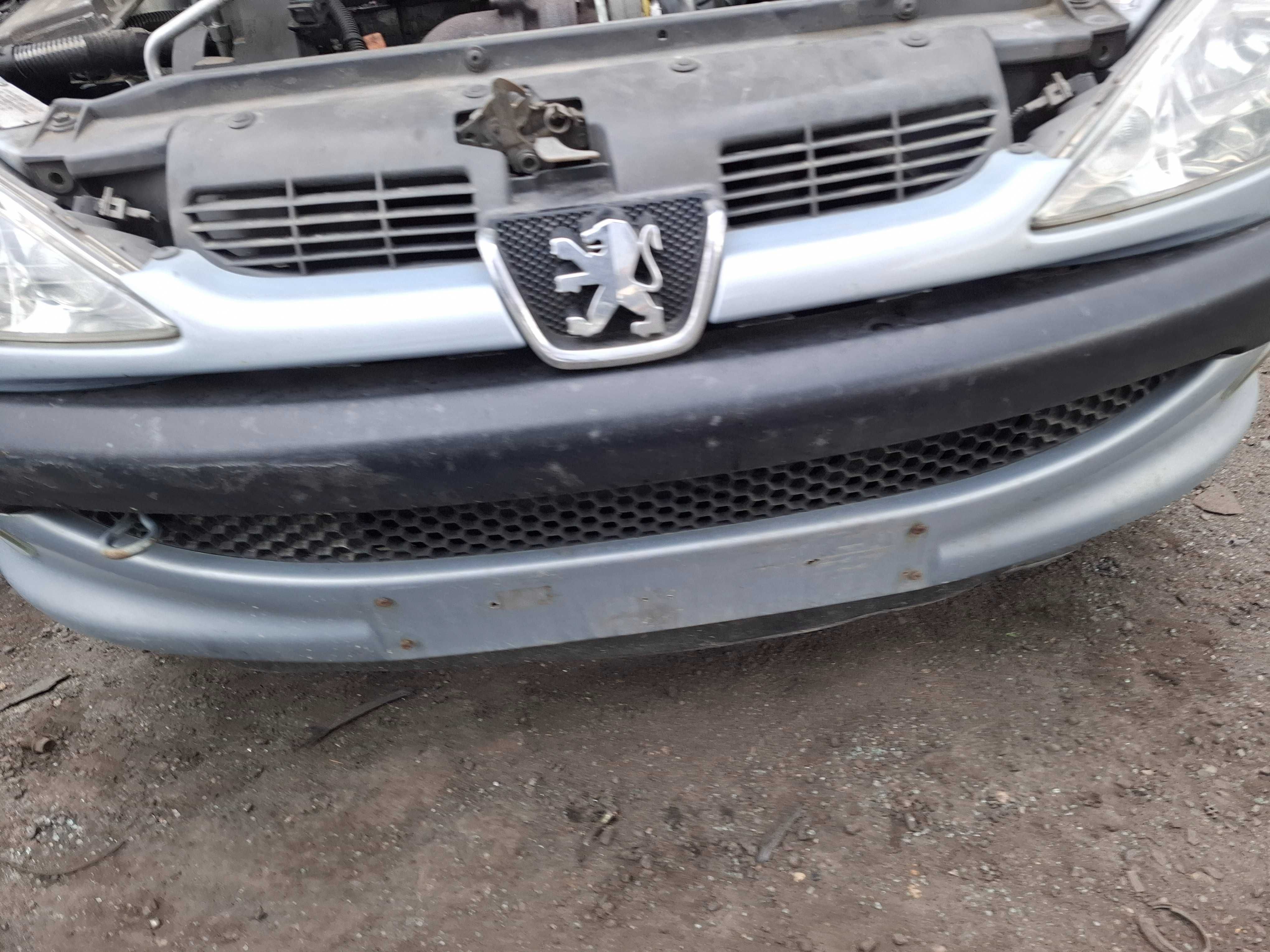 Zderzak przód przedni Peugeot 206 polift EYLC