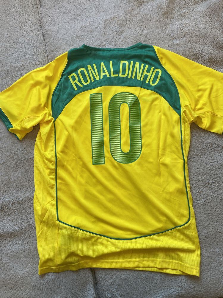 Вінтажна футболка Nike brazil Ronaldo ( джерсі Brasil, 10 )