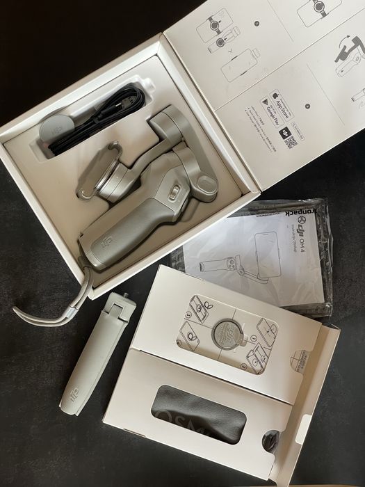gimbal DJI Osmo Mobile 4 OM 4 jak nowy, stabilizator do telefonu