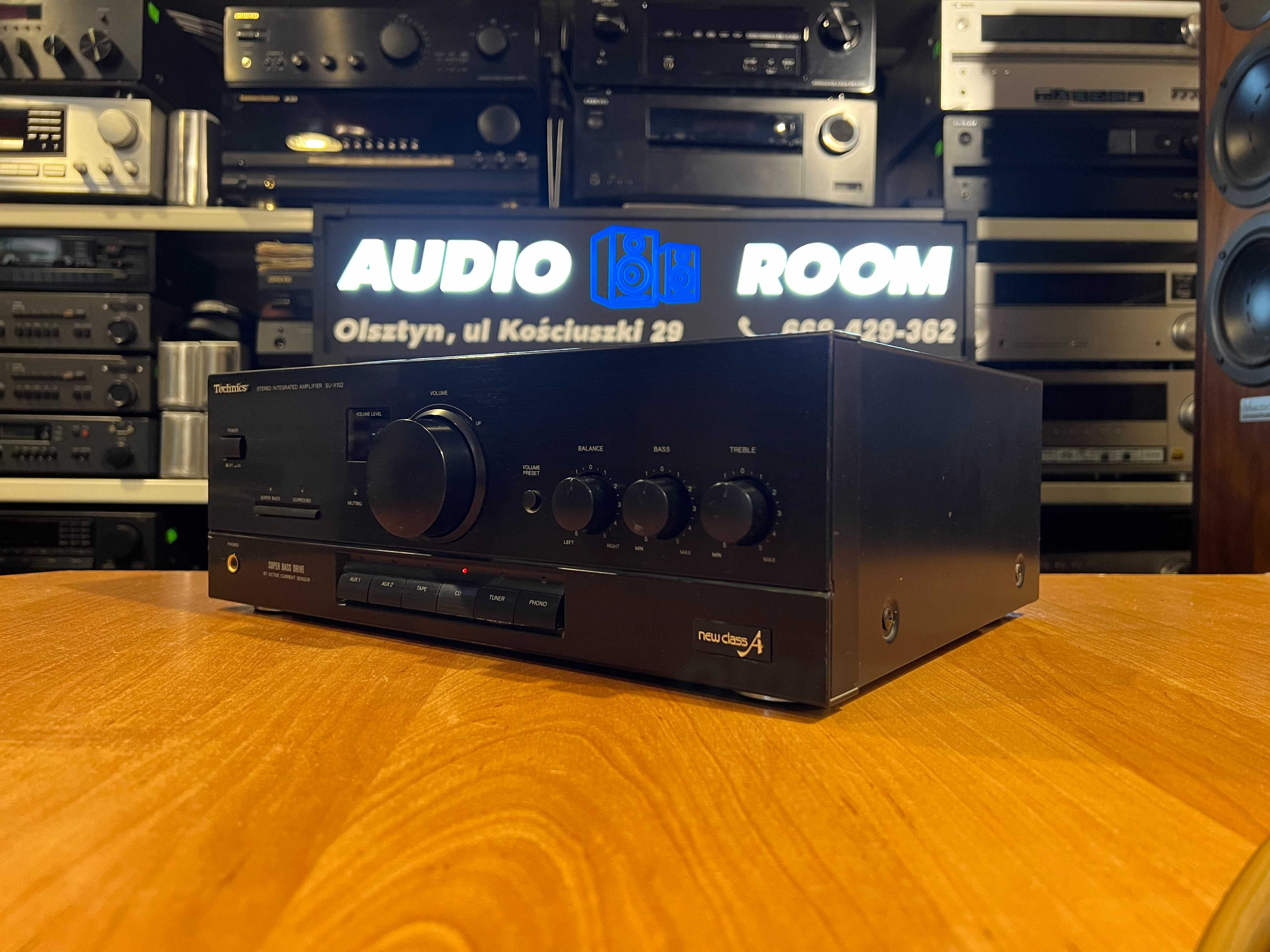 Technics SU-X102 Wzmacniacz w formacie MIDI, Audio Room