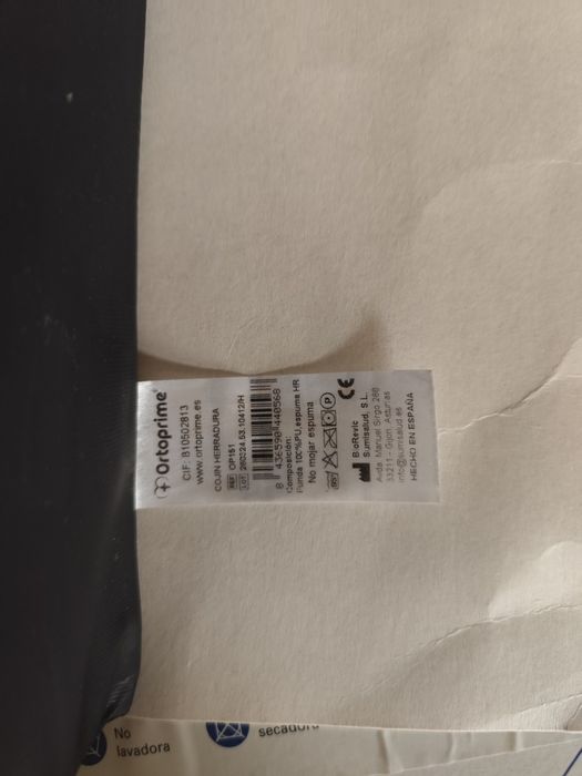Almofada anti escaras com buraco