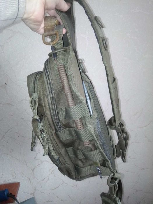 Сумка тактическая, с системой молли, 30х20х12 см