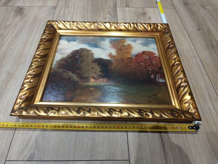 Obraz w  pięknej ramie