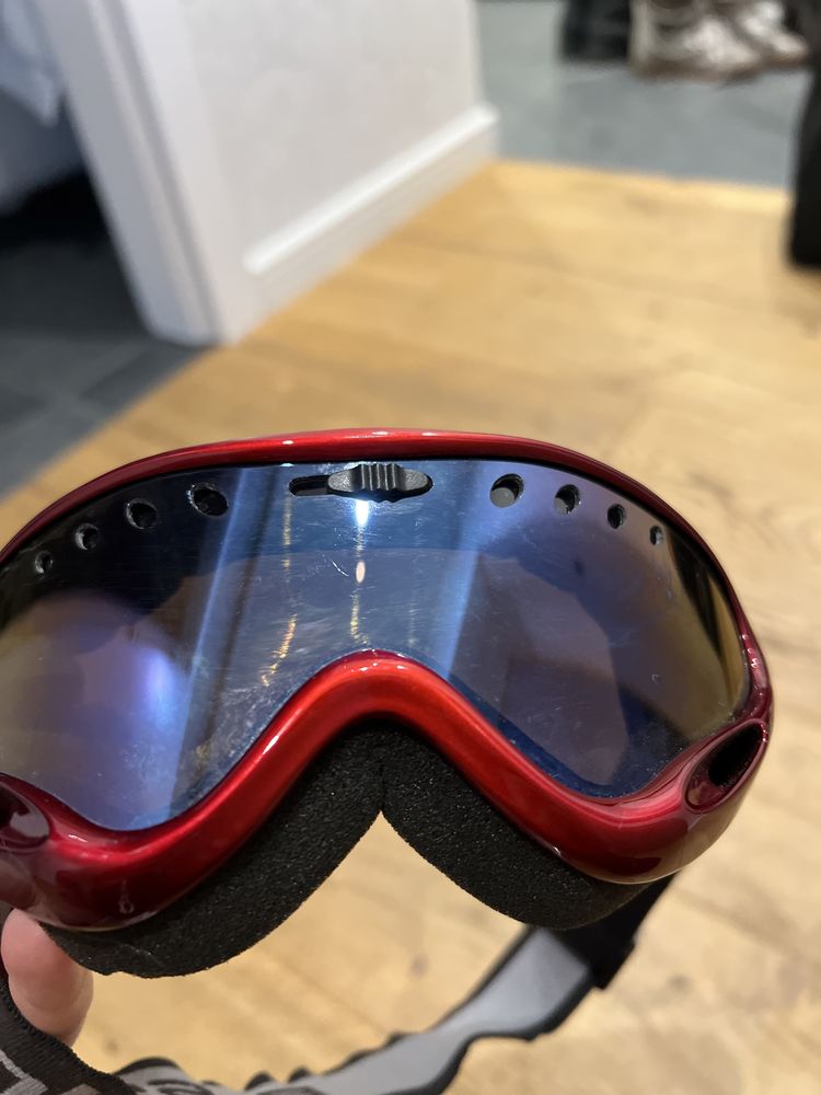 Zestaw narciarski, snowboardowy: Kask Brenda 54 + Gogle