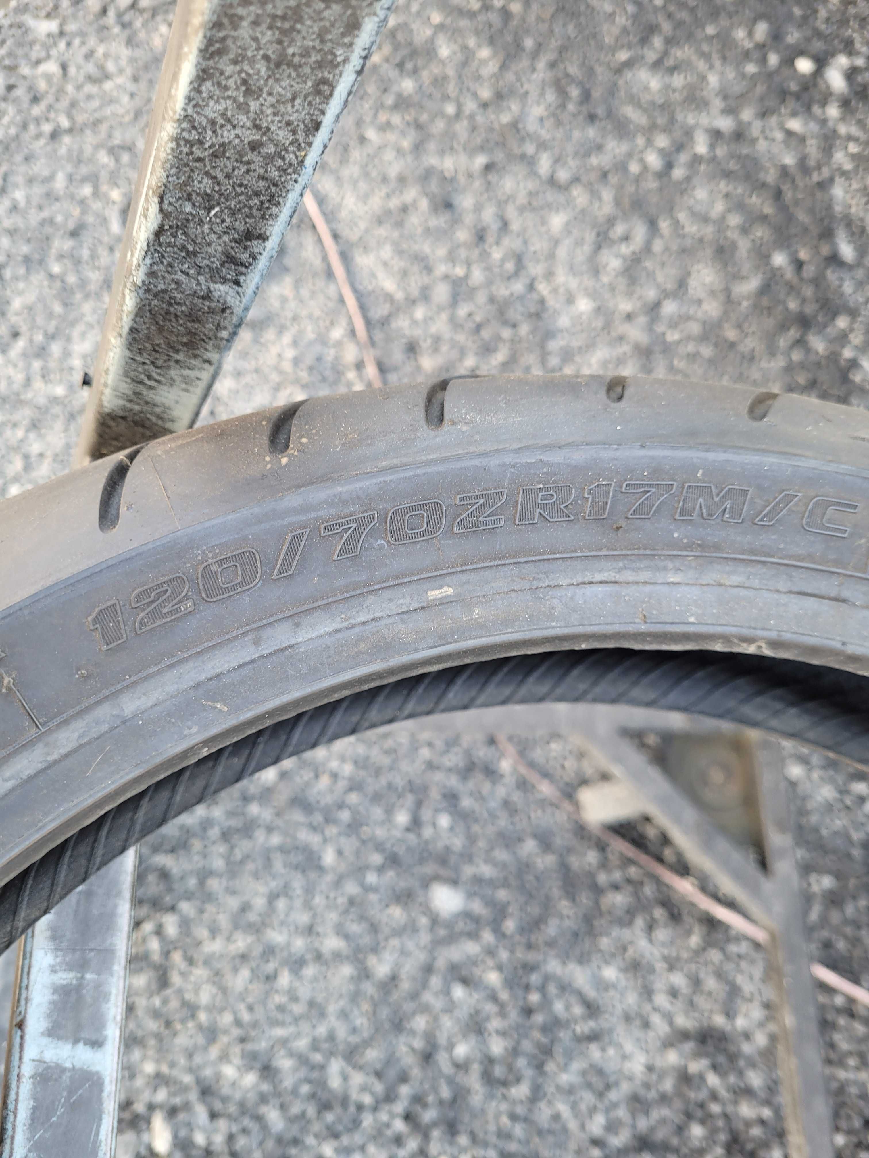 WYSYŁKA Opona Motocyklowa 120 70 R17 Bridgestone Battlax BT023F