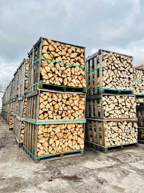 Drewno kominkowe i opalowe, świeże lub suche