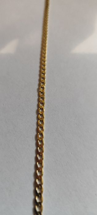 Złoty łańcuszek pancerka 333