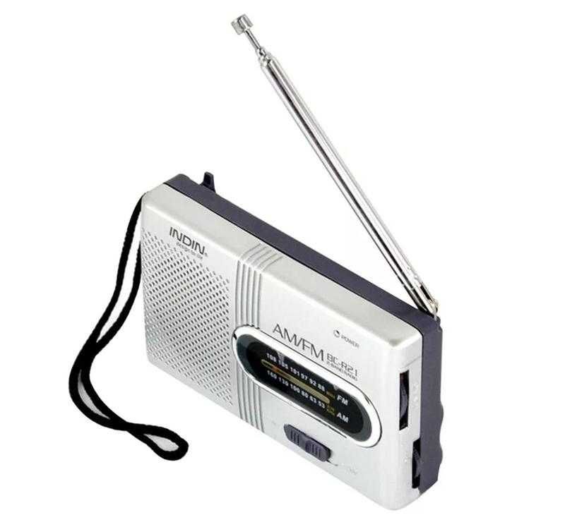 Мини карманный радиоприемник AM/FM, разъем для наушников 3,5