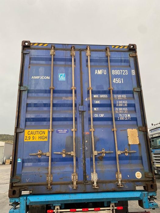Contentor marítimo usado 40’ HC
