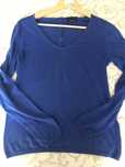 Camisola em malha,Massimo Dutti ,decote em V