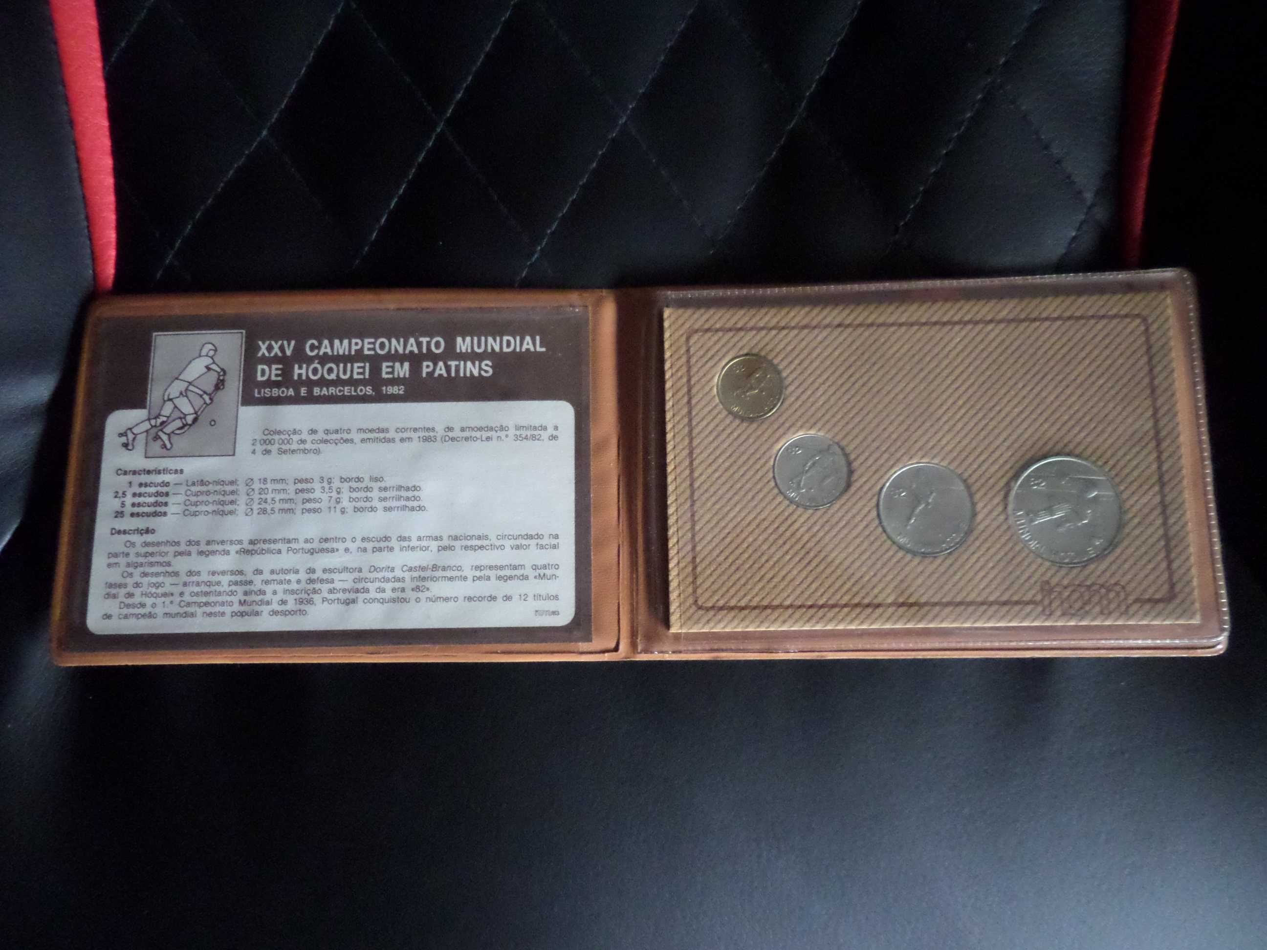 Moedas em Carteira INCM, XXV Campeonato Mundo Hoquei
