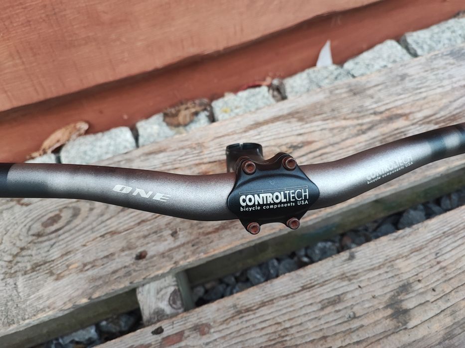 Kierownica i mostek rowerowy ControlTech One 31.8/660 retro mtb