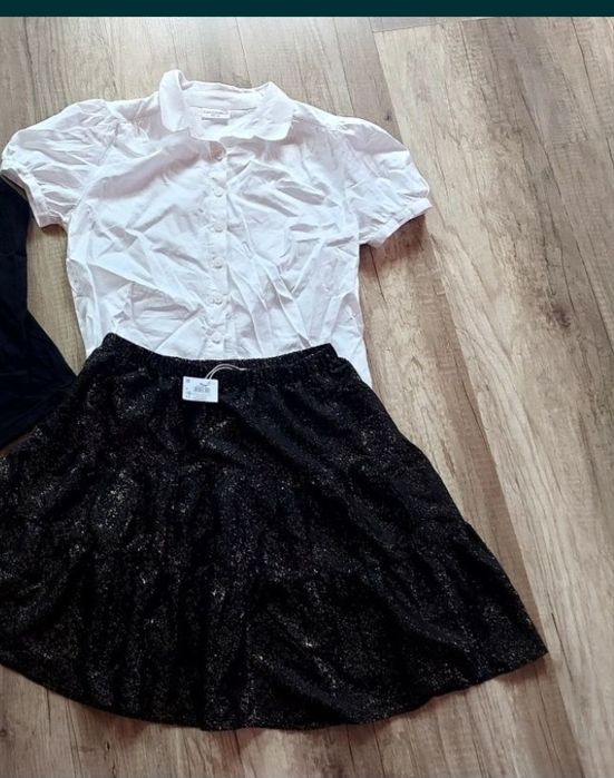 Koszula Cocodrillo 152 , spodniczka Sinsay 164 , Bluzka 152 Nowe