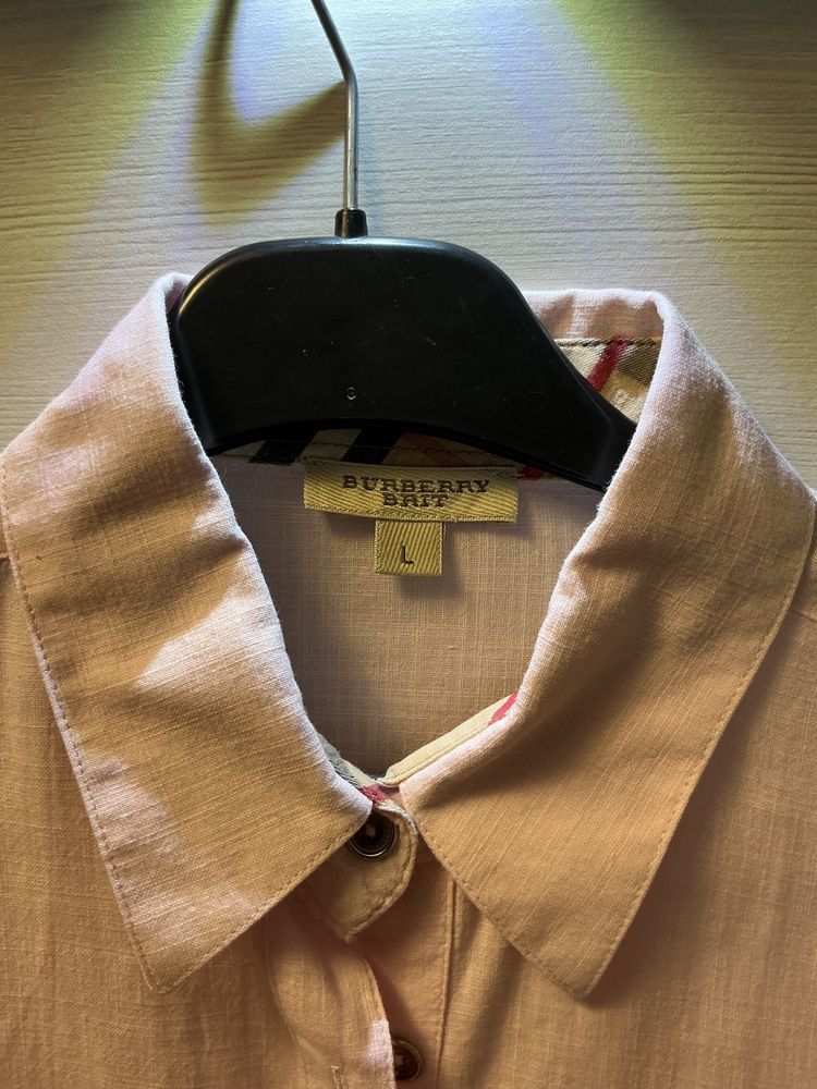 Różowa damska koszula Burberry Brit