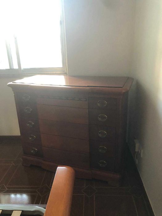 Cómoda de Quarto Madeira Cerejeira