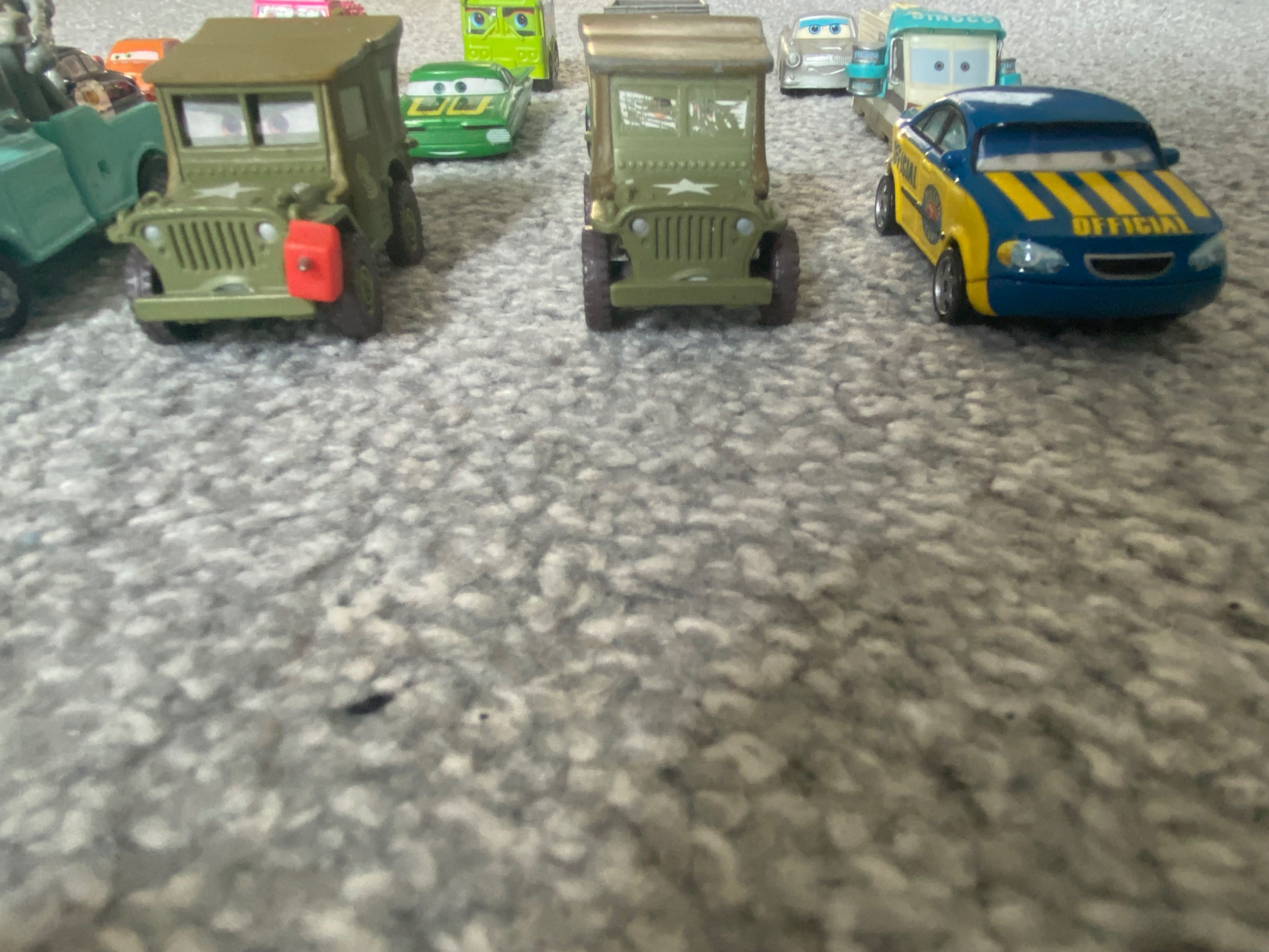 Autka z filmu Cars