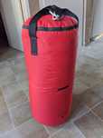 Saco e luvas e ligadures de boxe