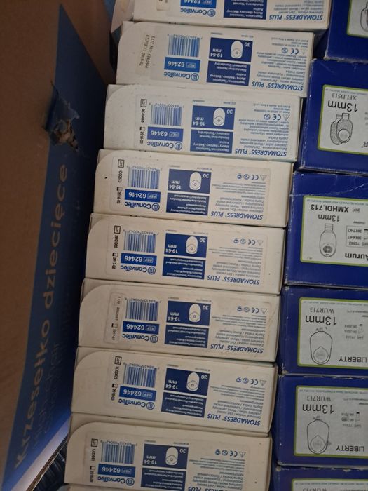 Różne Worki płytki convatec coloplast welland stomijne stomia