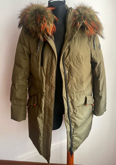 Kurtka puchowa Rockandblue kolor khaki