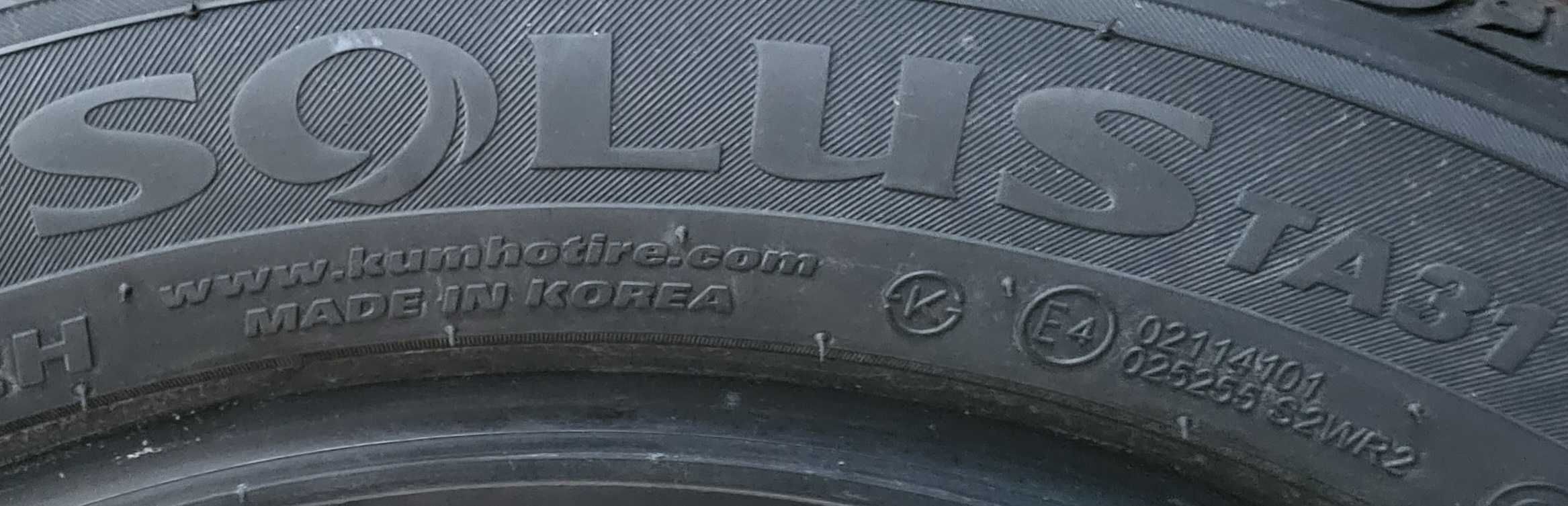 4 Opony letnie KUMHO SOLUS TA31 215/50 R18 92H NOWE DEMO 2023 r.